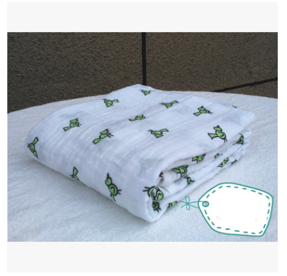 Cotton gauze baby blanket/ Muslin/Wrapper